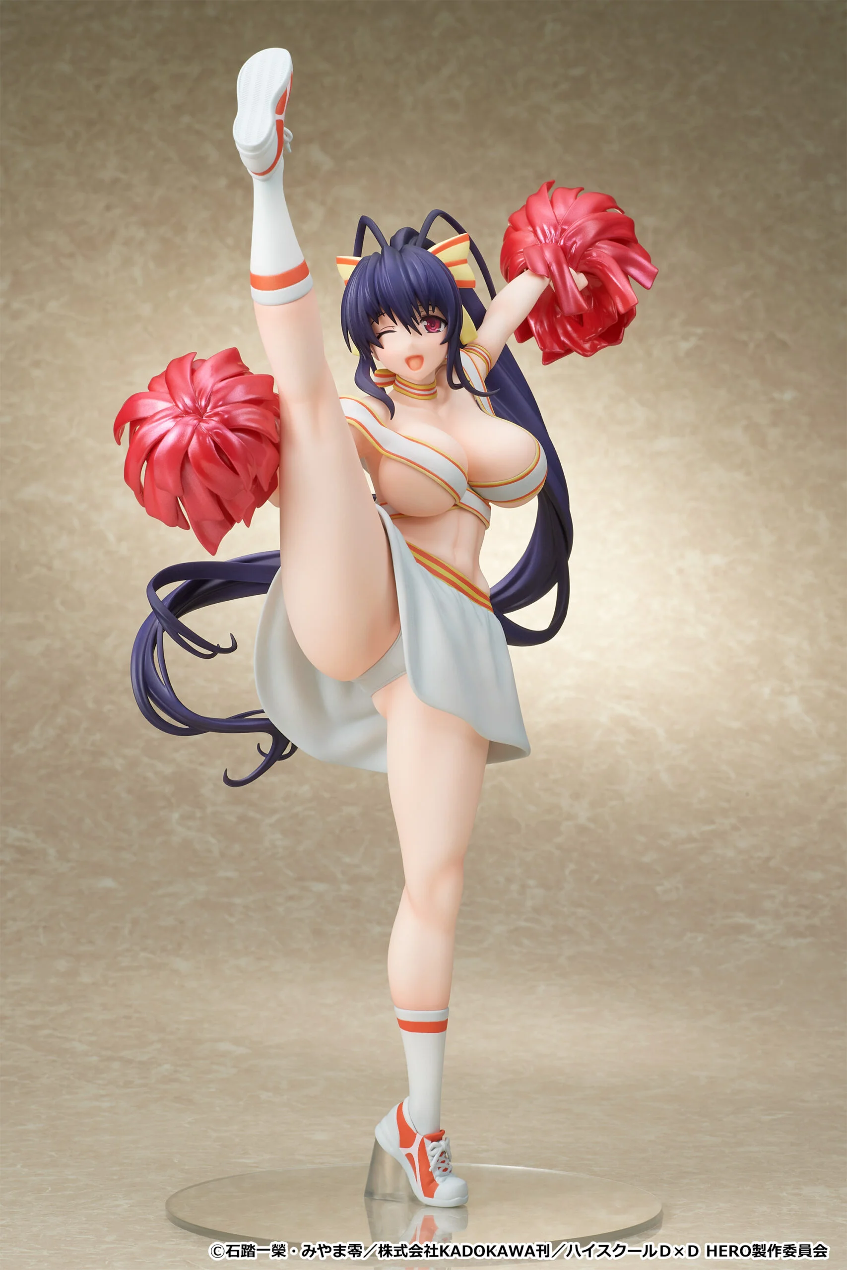 Figurine Akeno Himejima Ver. Cheerleader de High School DxD HERO par MuseMolds